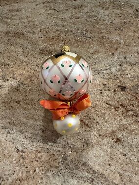 Mackenzie Childs Vintage Double Drop Ornament